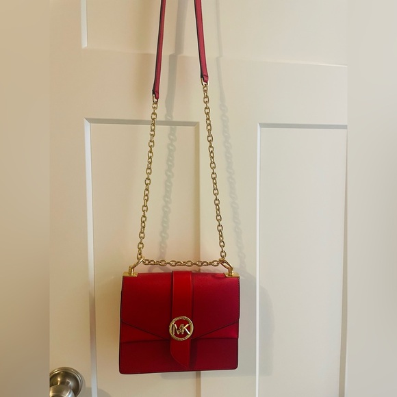 Authentic Michael Kors-Carmen Medium Convertible Shoulder Bag - Picture 5 of 5